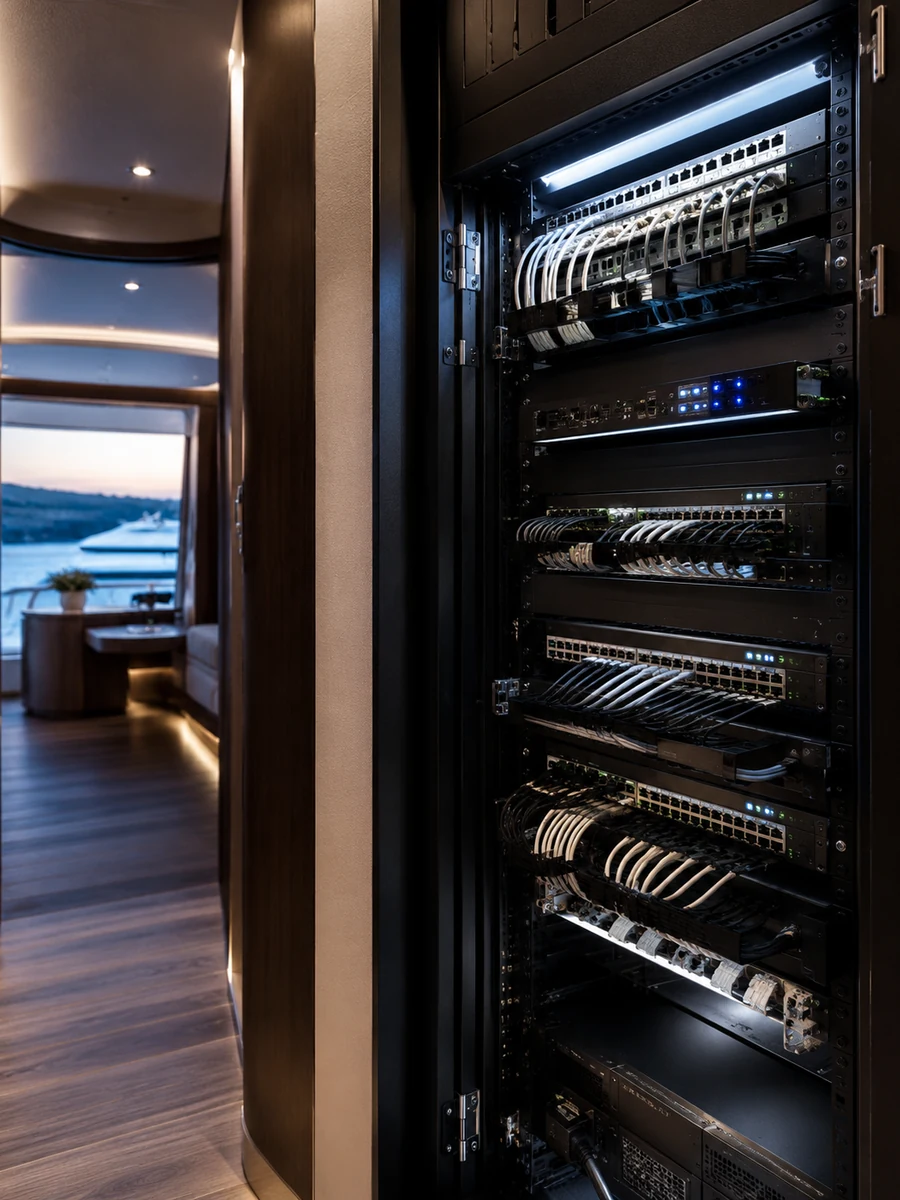 Server and network rack infrastructure